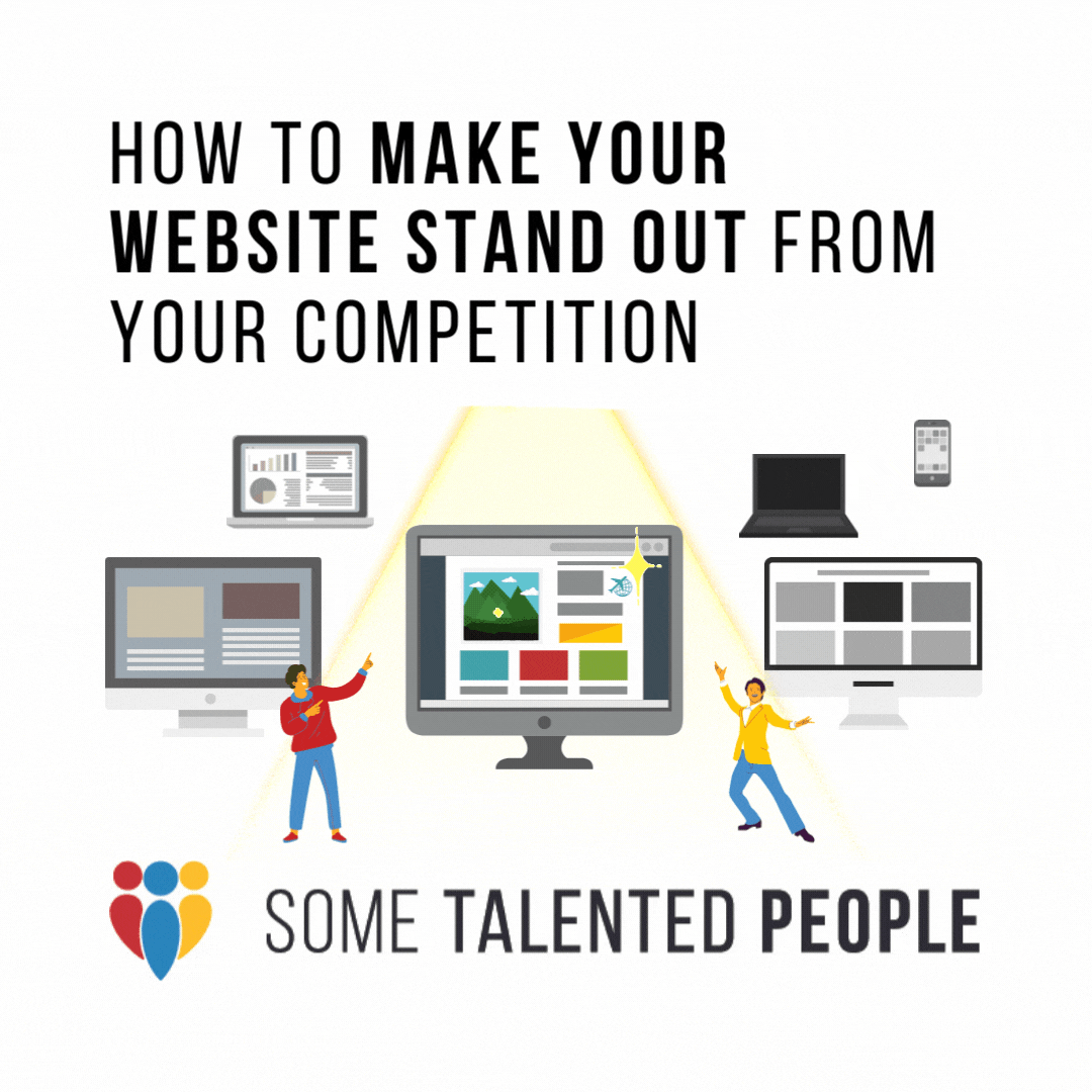 make your website stand out